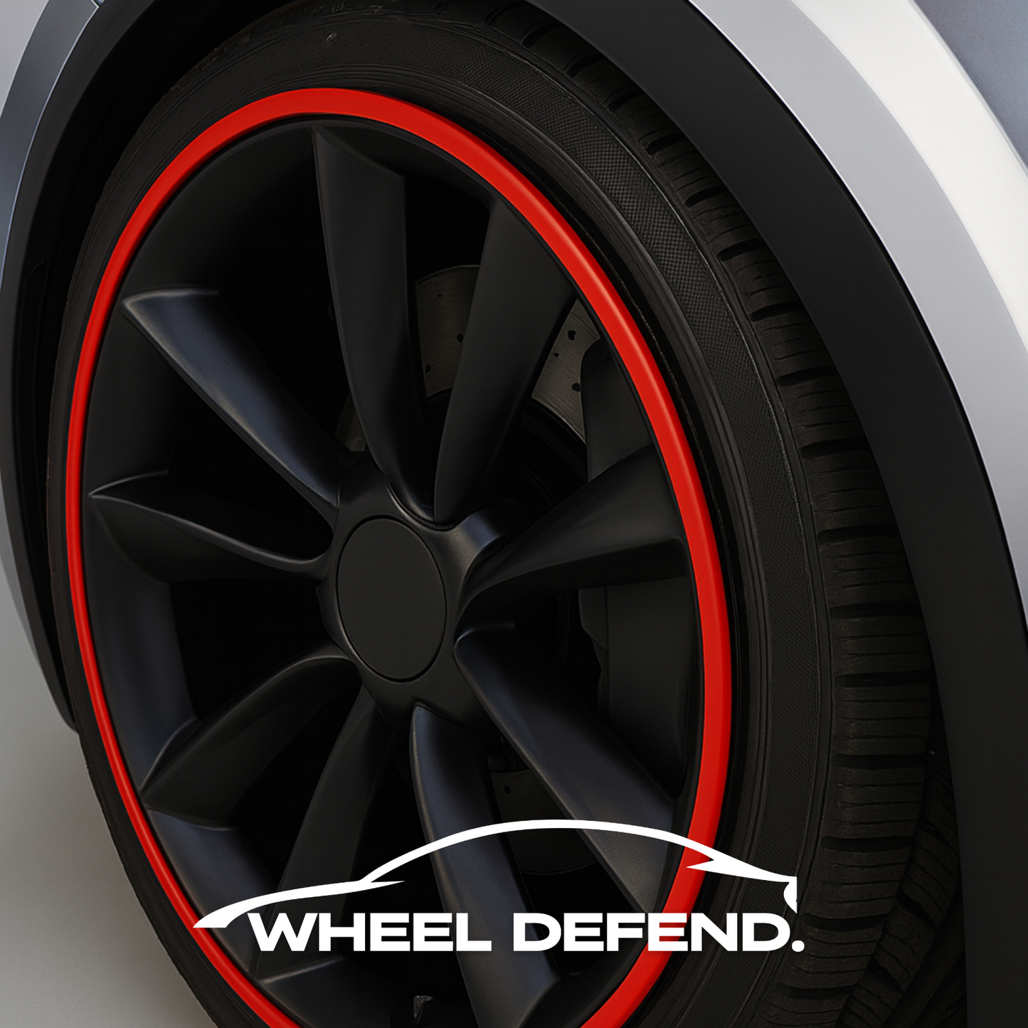 Protection de Jante Wheel Defend™ – Couleur Rouge