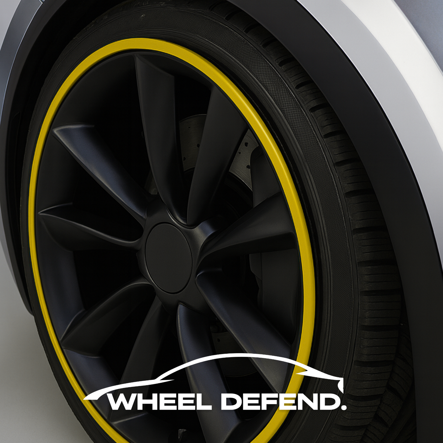 Protection de Jante Wheel Defend™ – Couleur Jaune