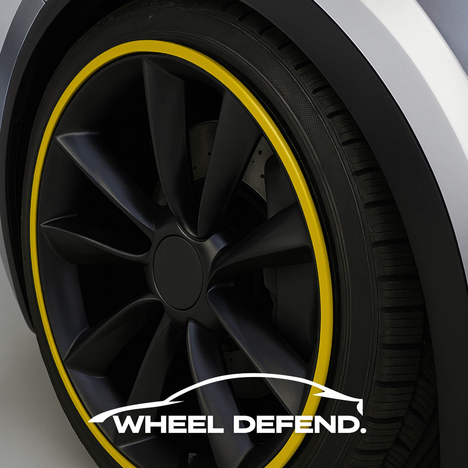 Protection de Jante Wheel Defend™ – Couleur Jaune