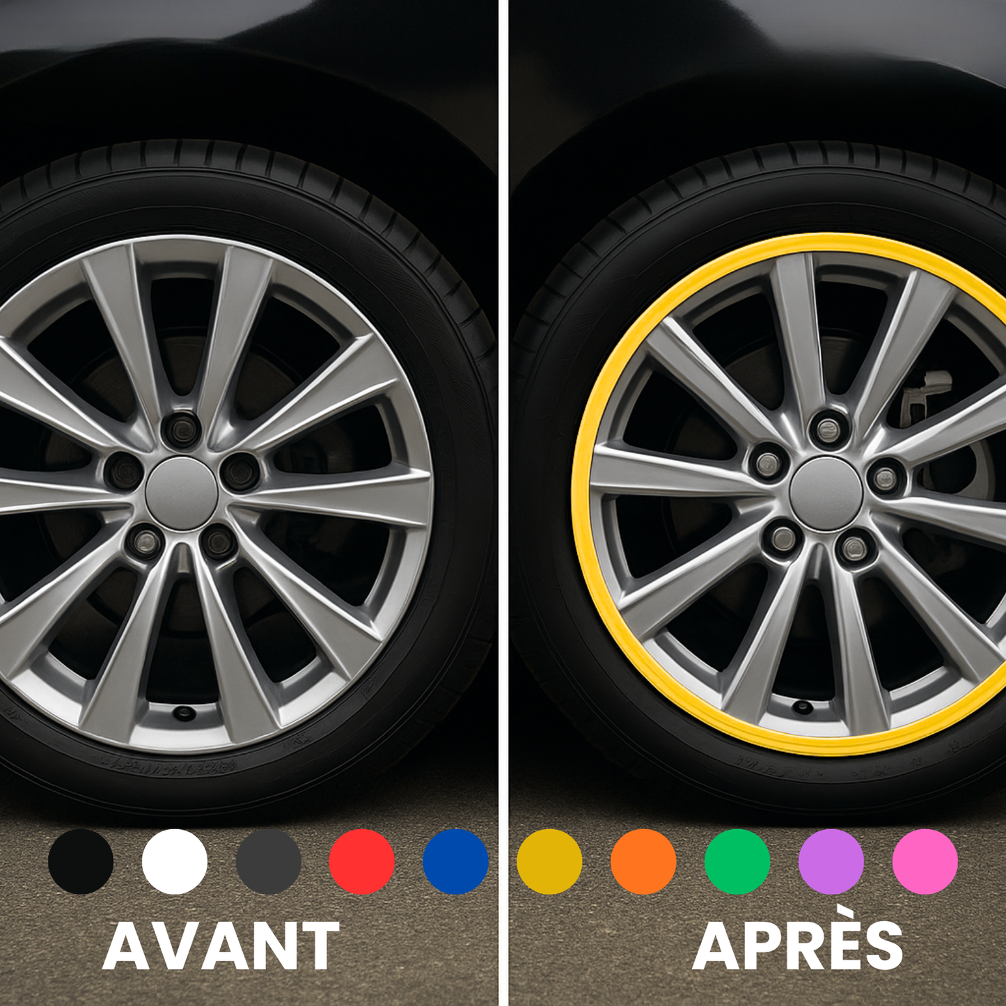 Protection de Jante Wheel Defend™ – Couleur Blanc