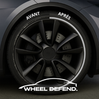 Protection de Jante Wheel Defend™ – Couleur Blanc