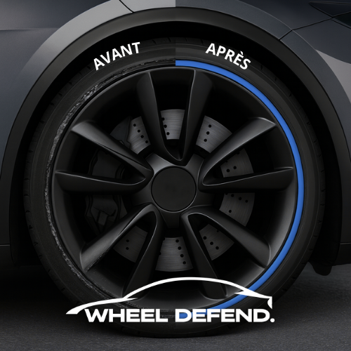 Protection de Jante Wheel Defend™ – Couleur Bleu