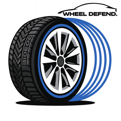 Protection de Jante Wheel Defend™ – Couleur Bleu