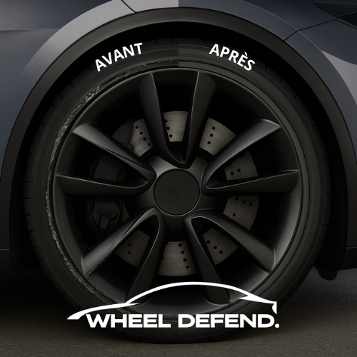 Protection de Jante Wheel Defend™ – Couleur Noir