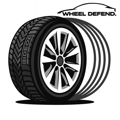 Protection de Jante Wheel Defend™ – Couleur Noir