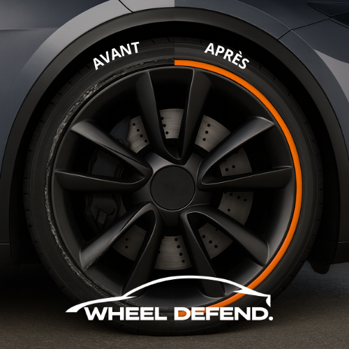 Protection de Jante Wheel Defend™ – Couleur Orange
