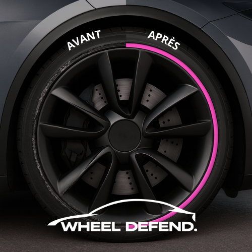 Protection de Jante Wheel Defend™ – Couleur Rose