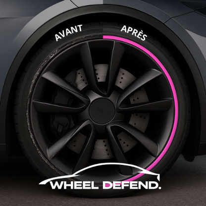Protection de Jante Wheel Defend™ – Couleur Rose