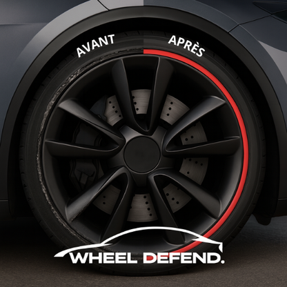 Protection de Jante Wheel Defend™ – Couleur Rouge