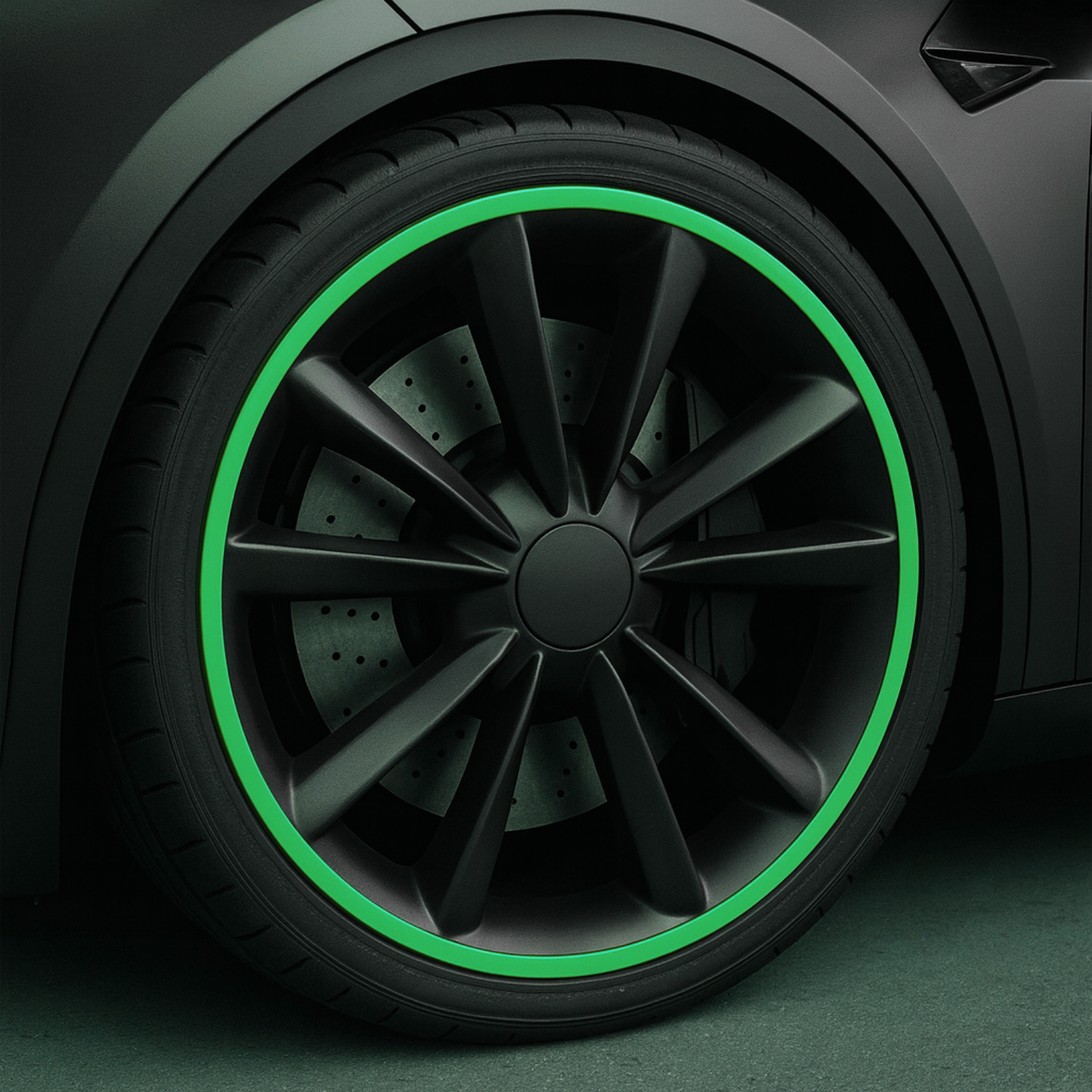 Protection de Jante Wheel Defend™ – Couleur Vert