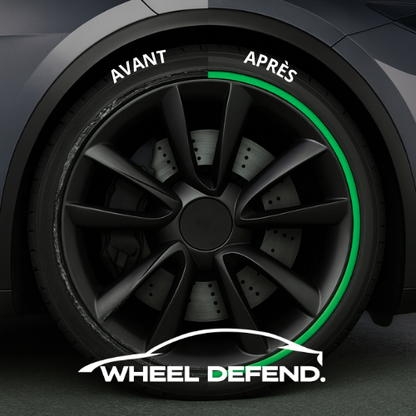 Protection de Jante Wheel Defend™ – Couleur Vert