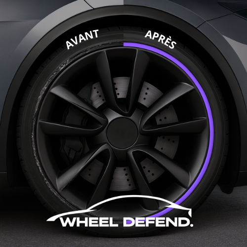 Protection de Jante Wheel Defend™ – Couleur Violet